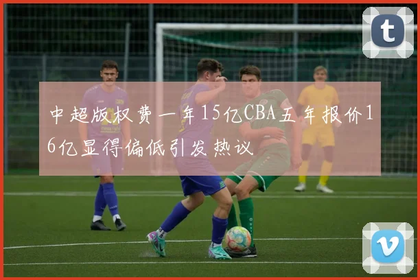 中超版权费一年15亿CBA五年报价16亿显得偏低引发热议